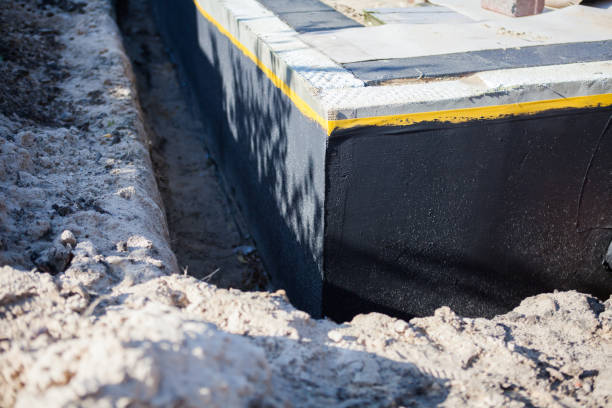 Professional Exterior Waterproofing technician working in Franklin, KY